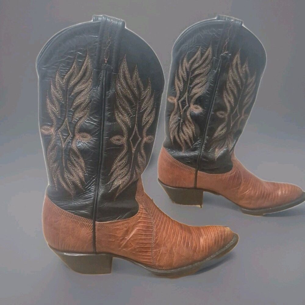 Tony Lama Lizard Womans Boots 1218 L
